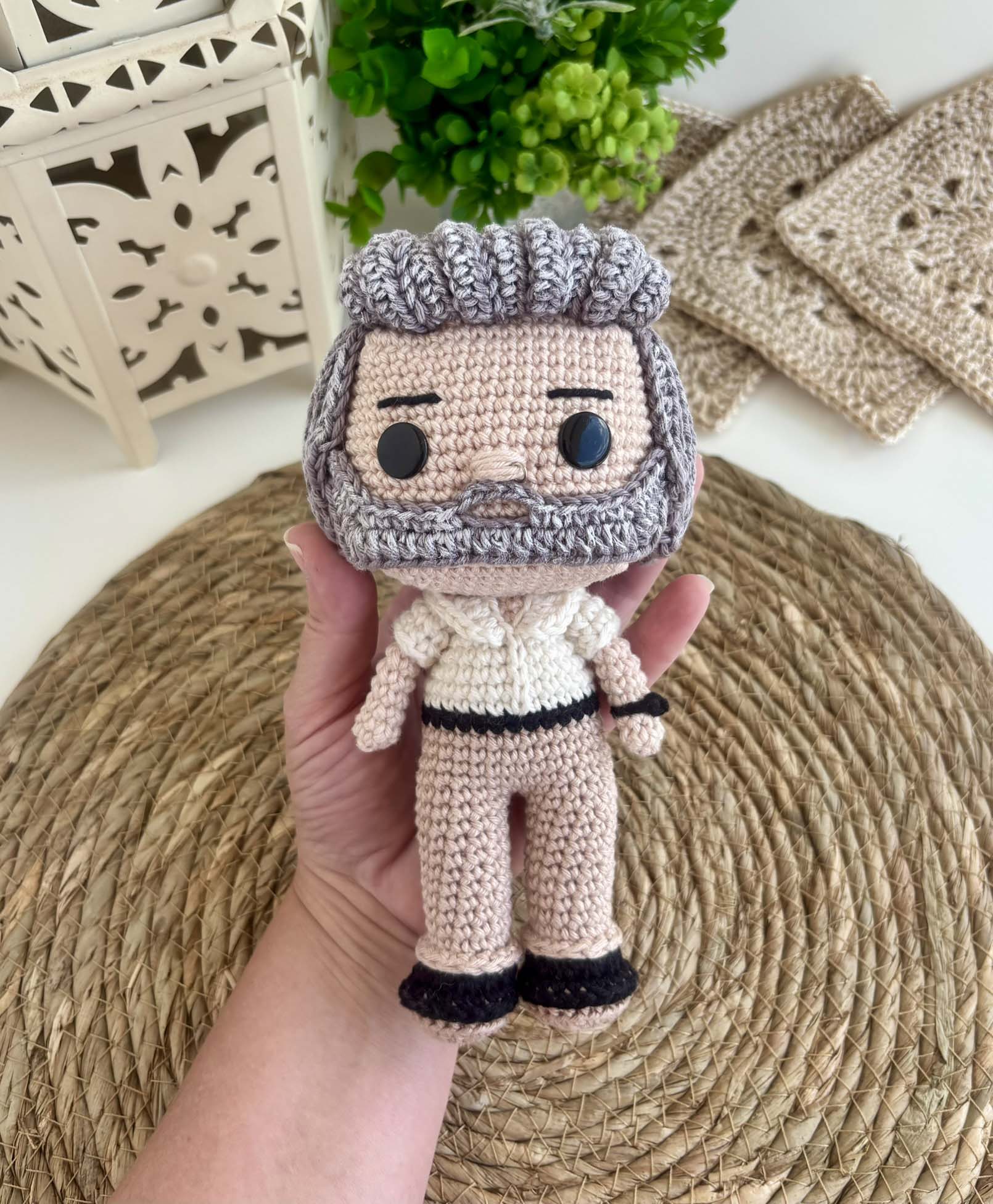Mini-You personalizado em crochê