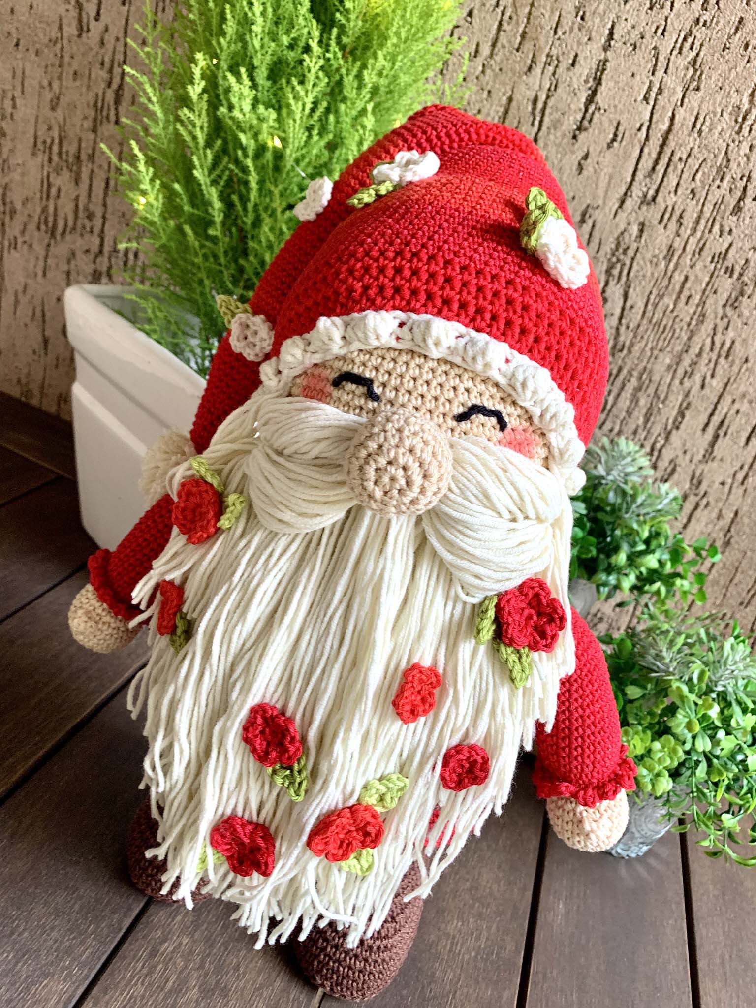 Padrão Boneco Papai Noel São Nicolau