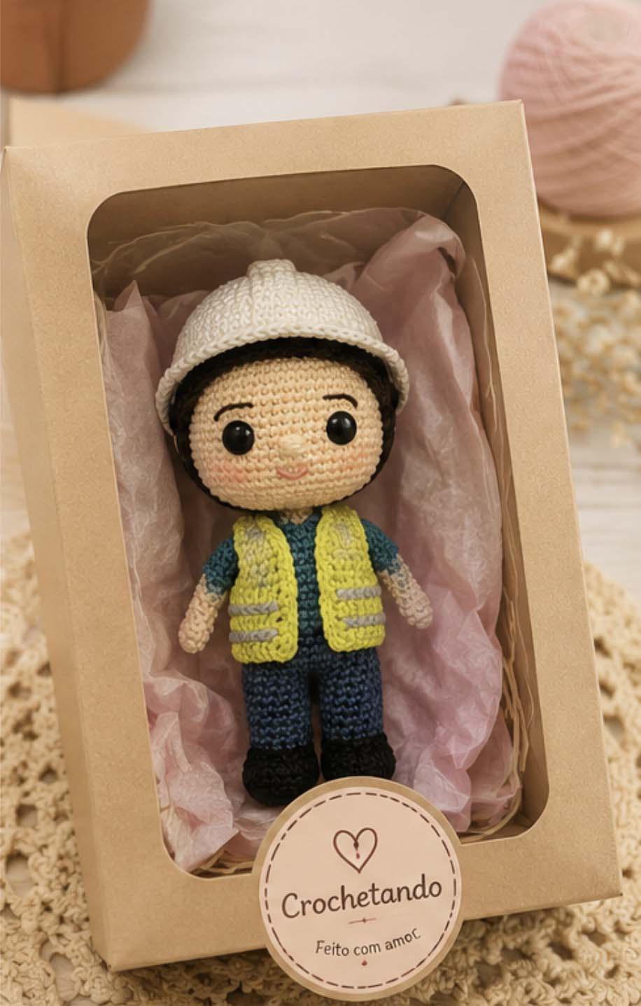 Receba seu amigurumi