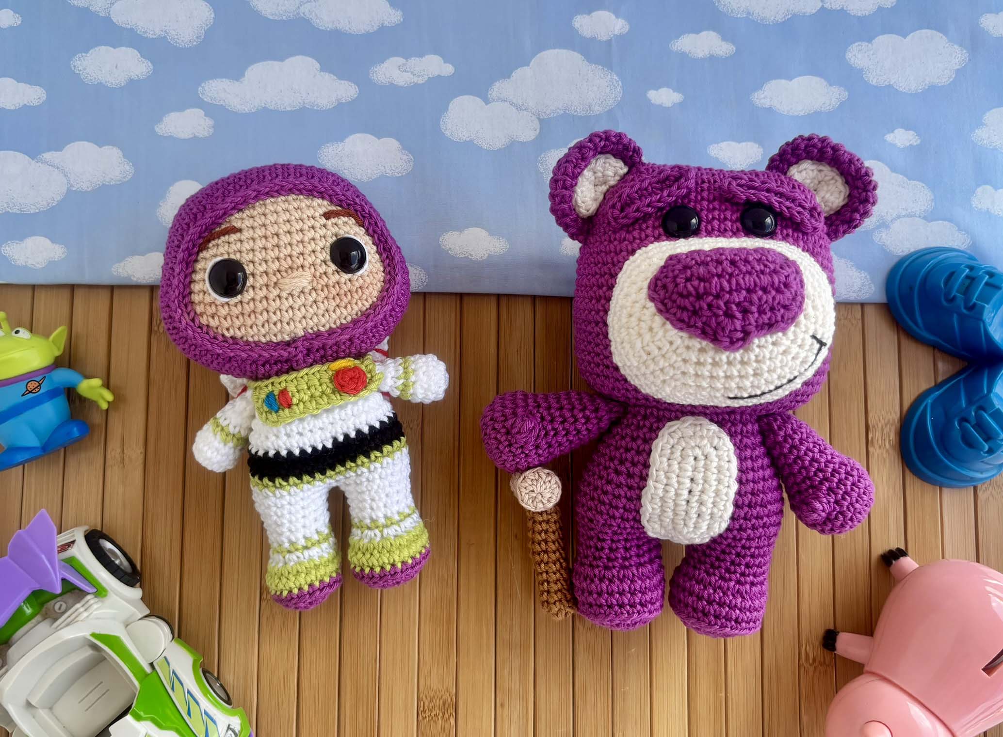 Personagem em amigurumi