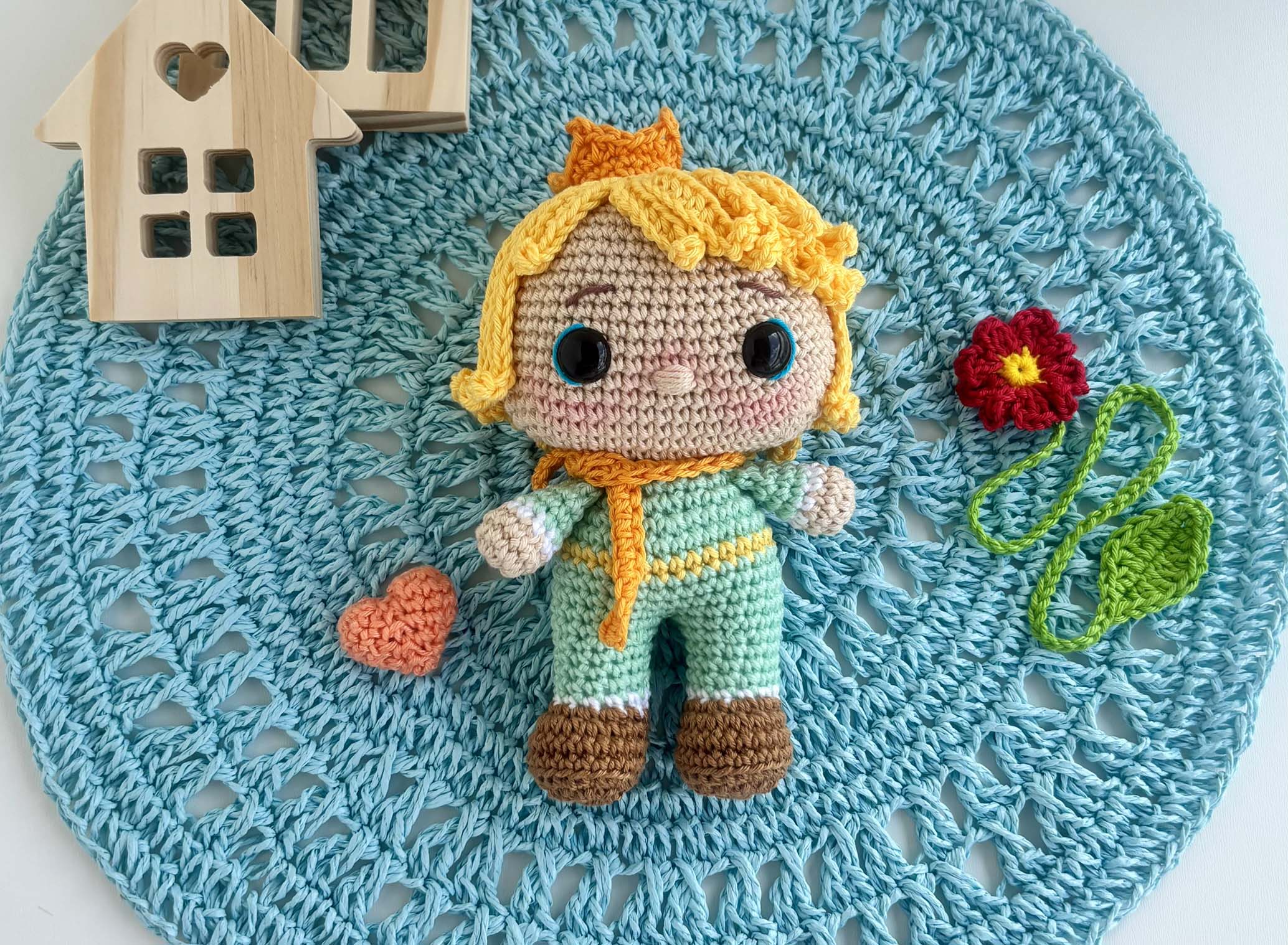 Personagem em amigurumi
