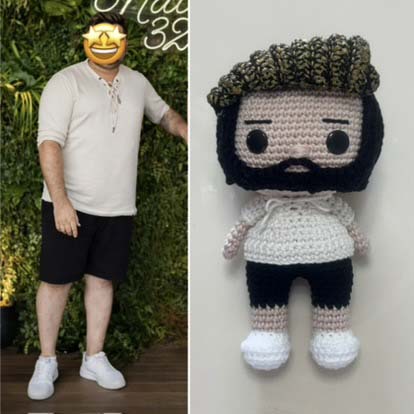 Transformação em amigurumi 5