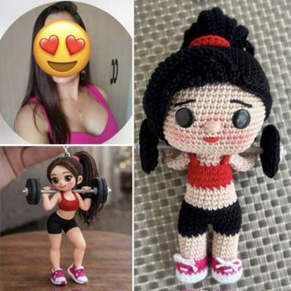 Transformação em amigurumi 6